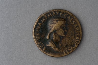 Sesterzio di Agrippina Maggiore (bronzo) da Roman
